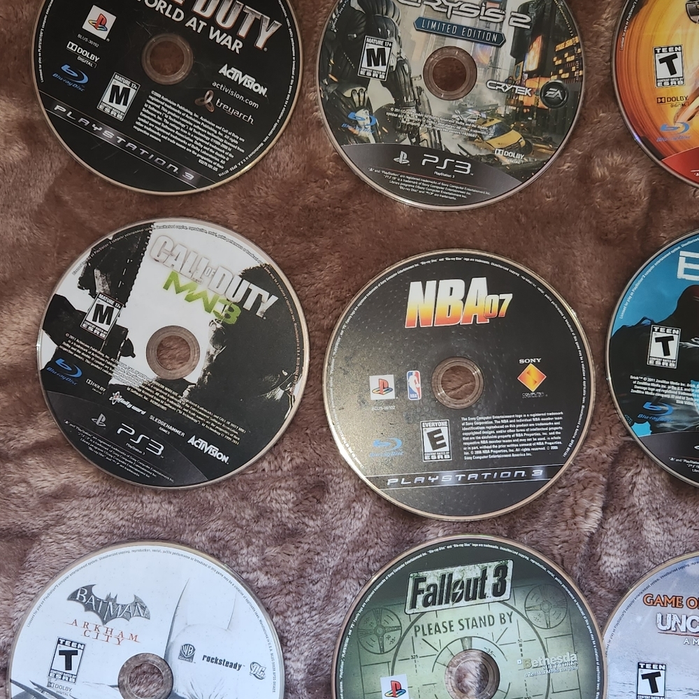 Play Station 3, games